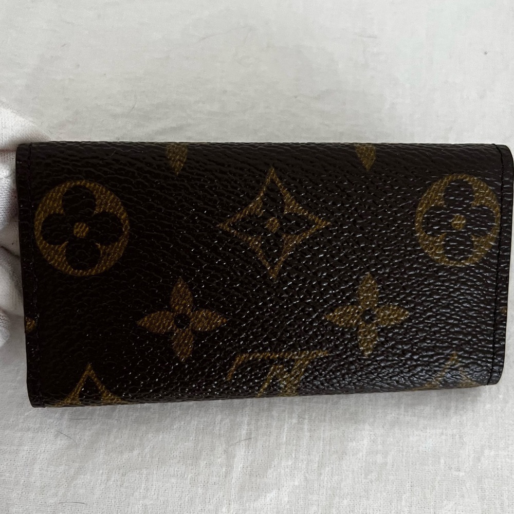 Louis Vuitton Monogram 4-Key Holder Rare 4-Hook Version France 1998 - Picture 2 of 15